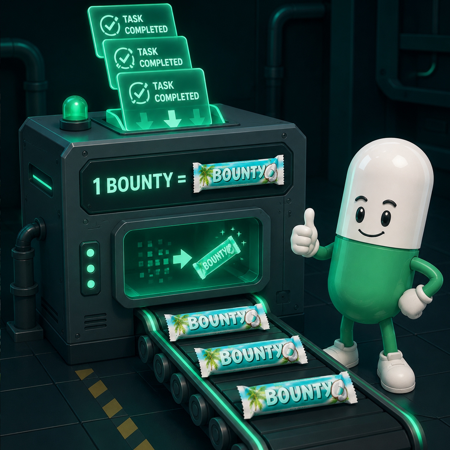 1 BOUNTY = 1 BOUNTY